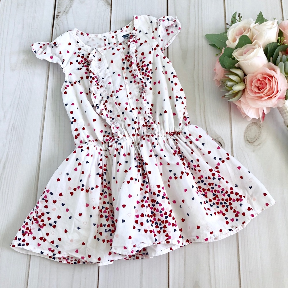 Old Navy Floating Hearts Dress